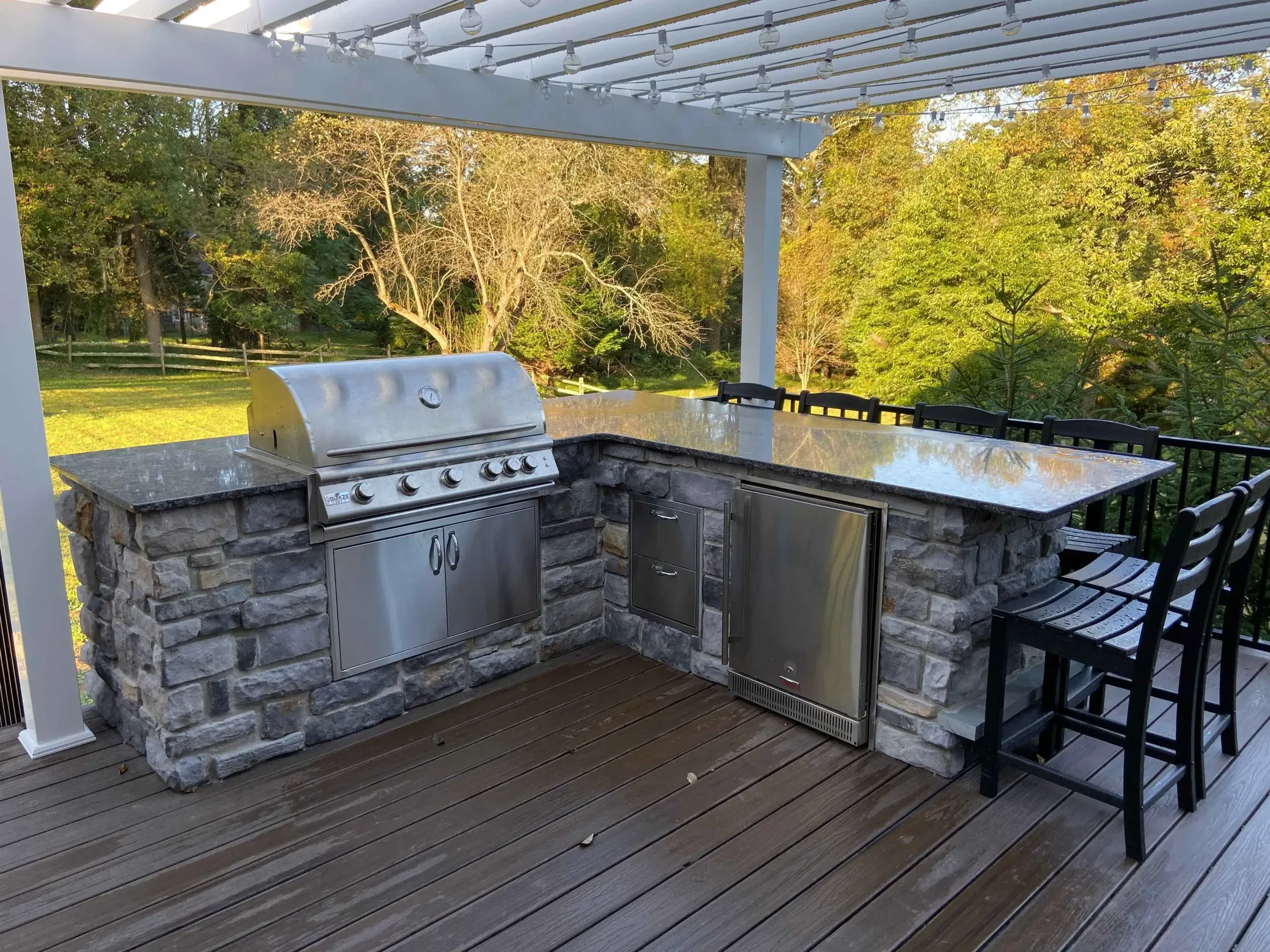 outdoor kitchen design
