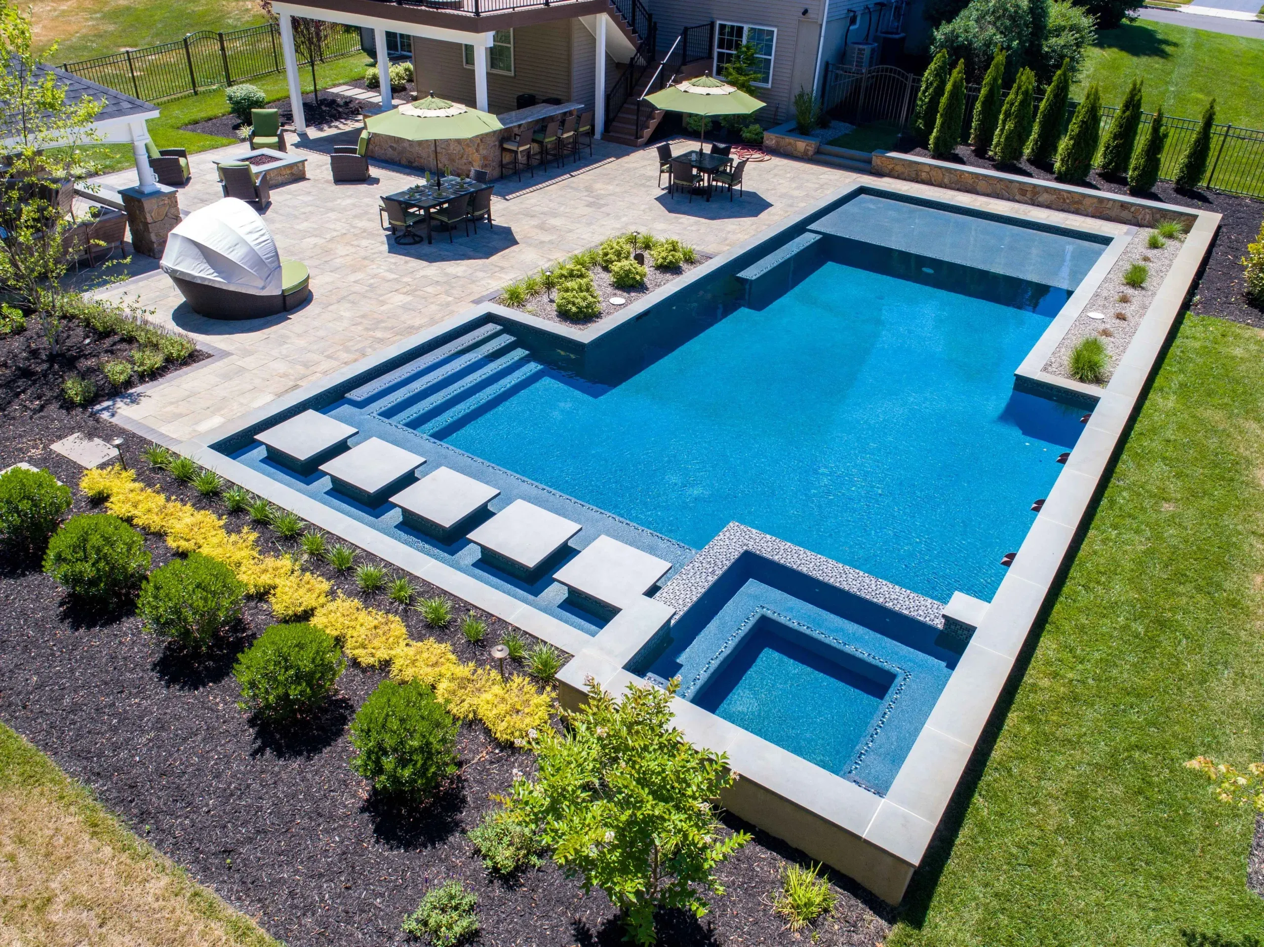 pool deck