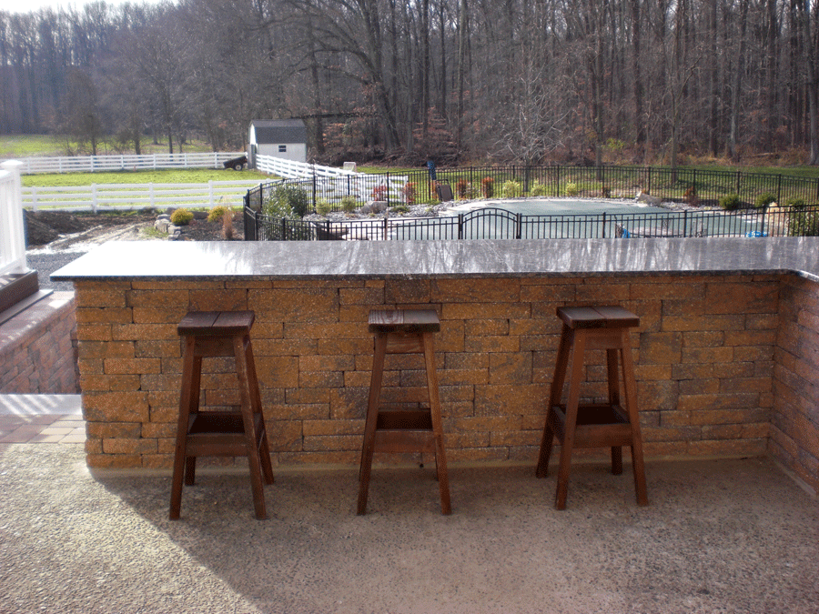 outdoor kitchens