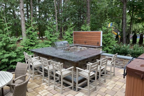 outdoor kitchens